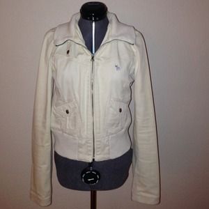 Abercrombie Khaki Jacket in XL Kids Size (fits sm)