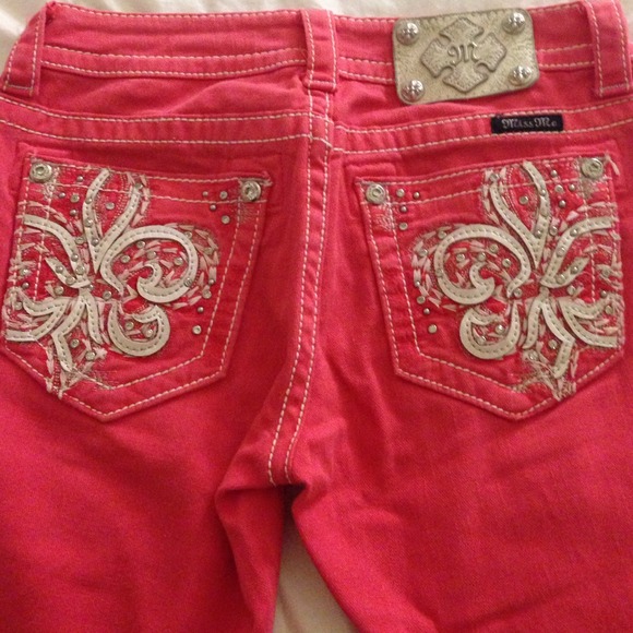 pink miss me jeans