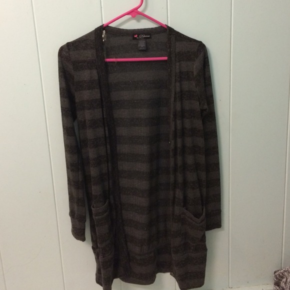 Striped cardigan