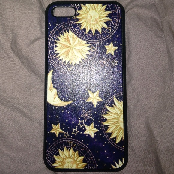 Brand new moon and stars iPhone 5 , 5s or 5c case.
