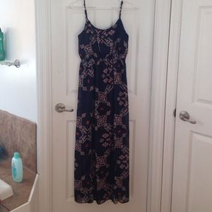 Tribal maxi dress