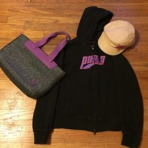 Puma everything bag, hat & hoody 100% authentic