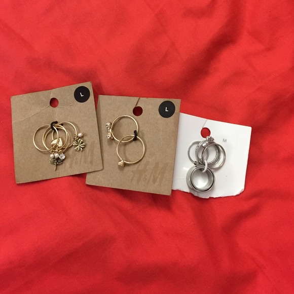 Silver/gold rings