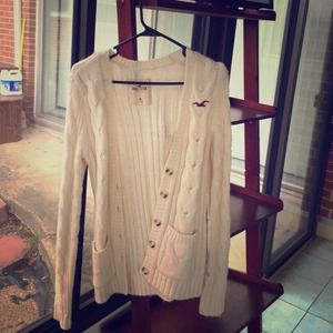 Off white Hollister cardigan