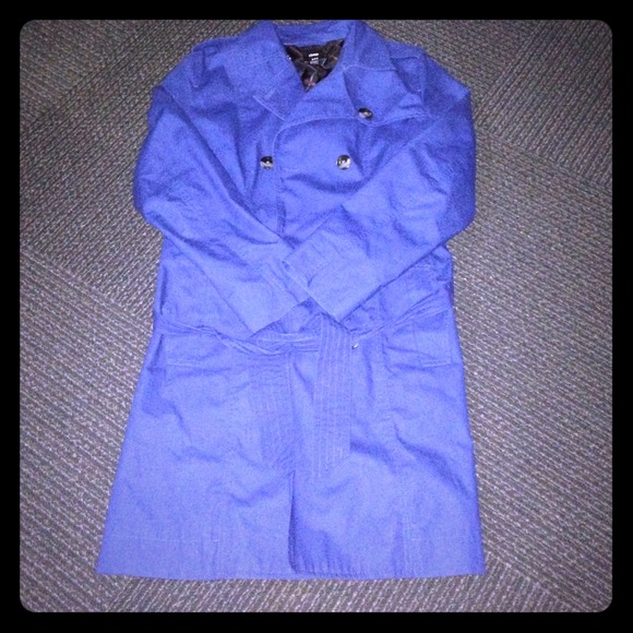 Royal blue GAP rain jacket