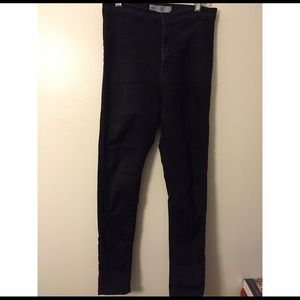 topshop joni jeans