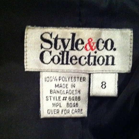 Black blazer 4 buttons - Picture 3 of 5