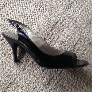 Black Slingbacks