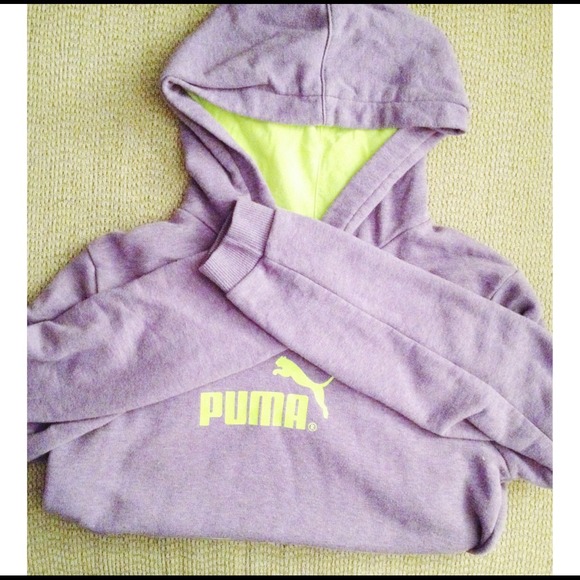 Light Purple Puma Hoodie