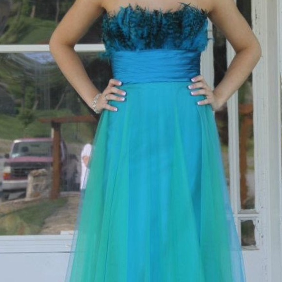 Blush prom dress sz 2
