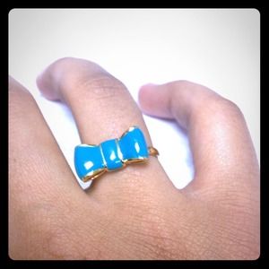 NWT Kate spade lazuli bow ring