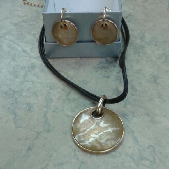 necklace earrings set