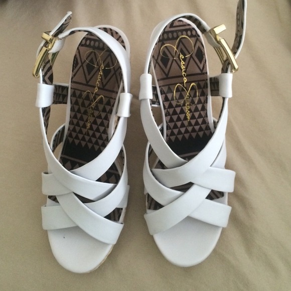 Jessica Simpson wedges