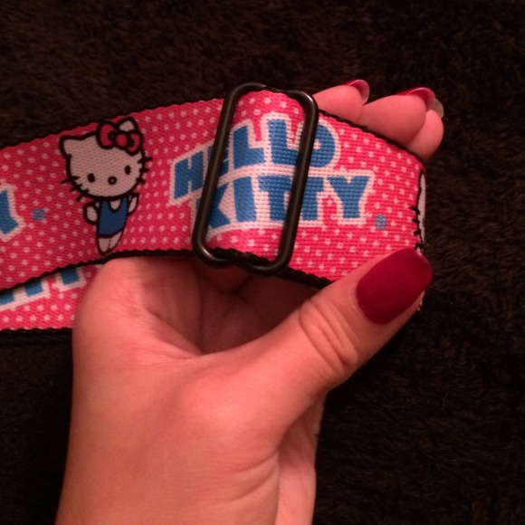 Hello Kitty Seat Belt Buckle Belt. - Picture 3 of 3