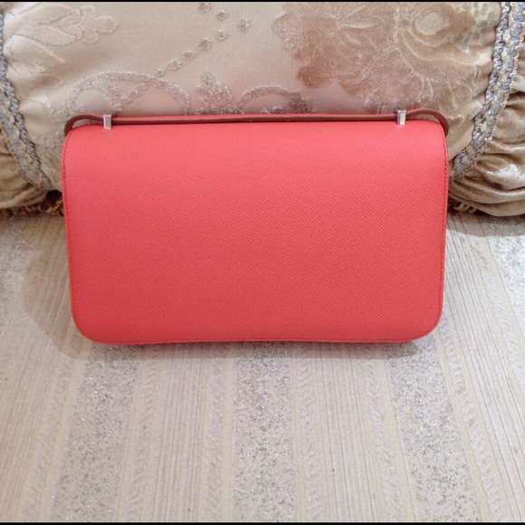 Hermes Constance Élan Epsom I5 Flamingo R Stamp - Picture 4 of 4