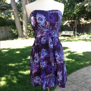 Forever 21 strapless dress