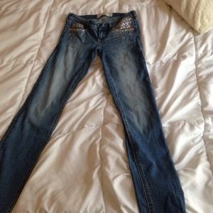 Hollister rhinestone jeans