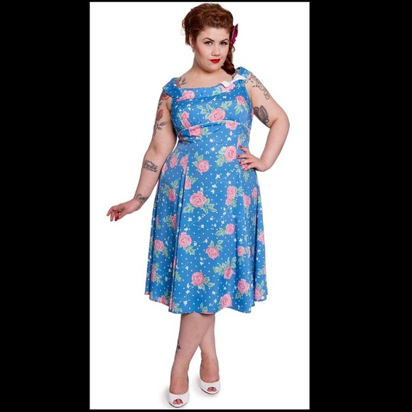 Hell Bunny Darlene Dress 2X