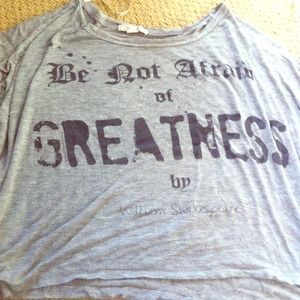 grey off the shoulder forever 21 shirt