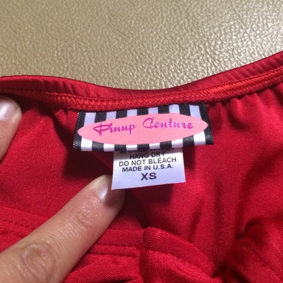 NWOT Pin up couture bathing suit wrap skirt - Picture 2 of 4