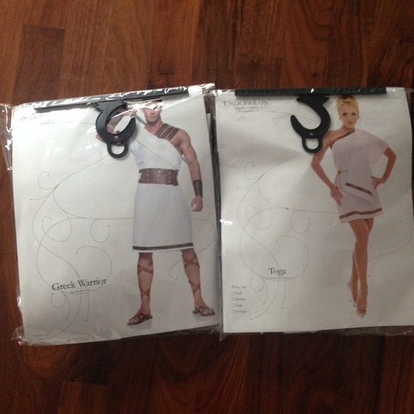 Halloween Greek Warrior couple customs