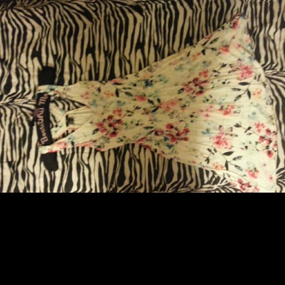 Summer floral dress
