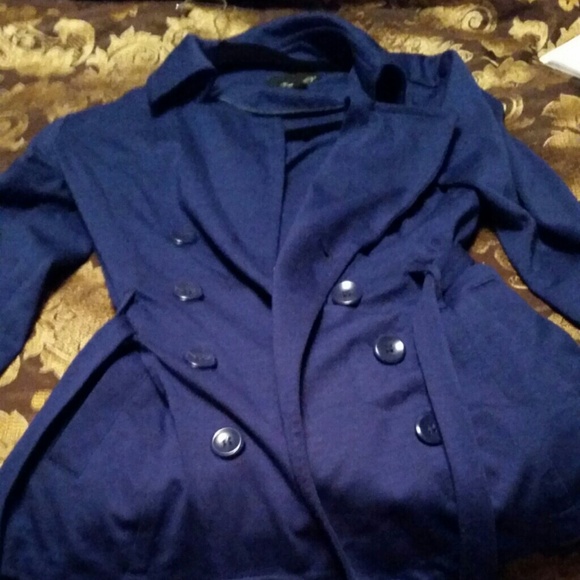 Blue coat blazer
