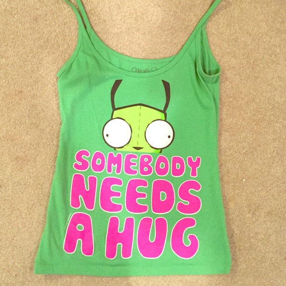 Gir from invader zim tank top