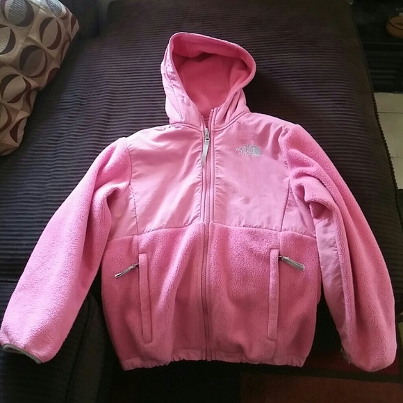 North Face girls denali hoodie