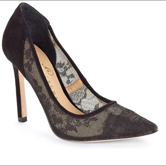 Ivanka Trump 'Calla' lace black pump