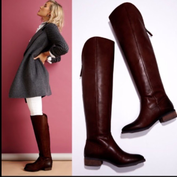 SOLD IN BUNDLE ''Andie' over the knee brown boot - Picture 1 of 4