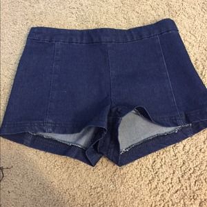 High waisted shorts