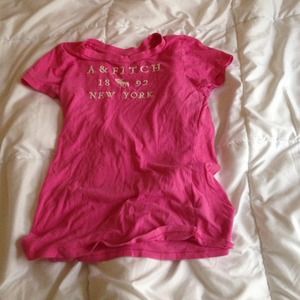Abercrombie pink top