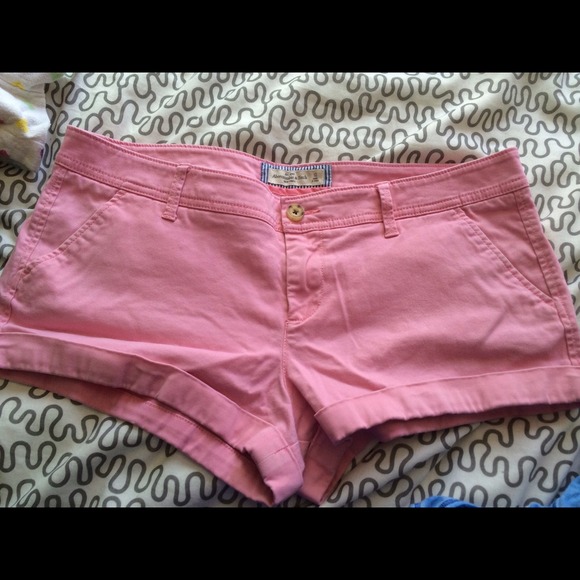 Light pink Abercrombie and Fitch Shorts