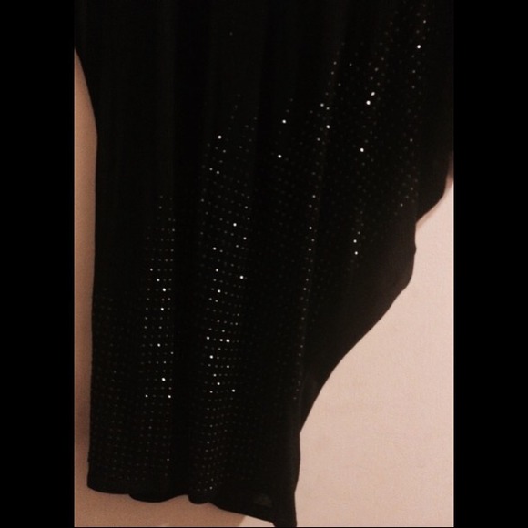 Bebe Off-the-shoulder Sparkle Tunic - Size XXS - Picture 3 of 4