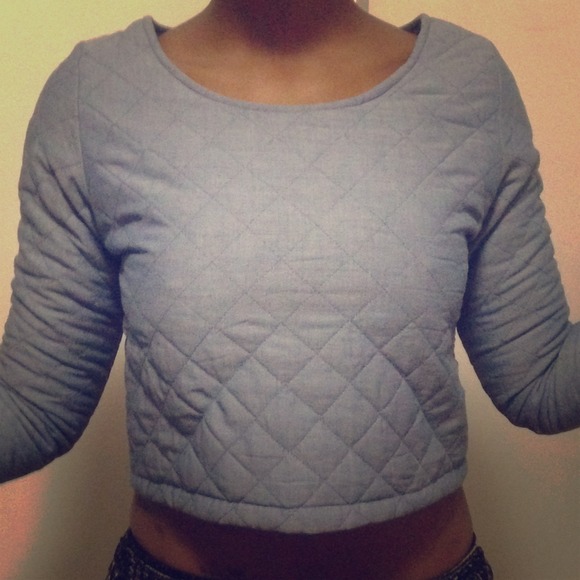 Thick crop top
