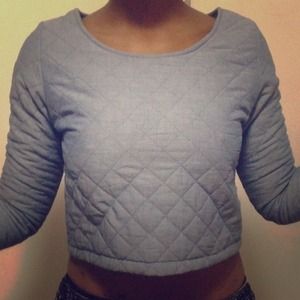 Thick crop top