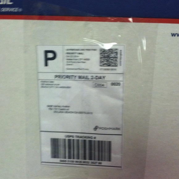 Proff if shipping for Ashley