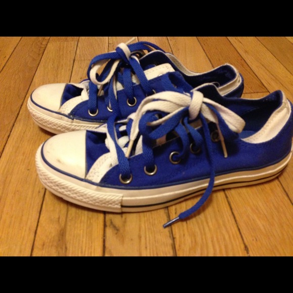 Great rare blue white converse 3 men's 5 women