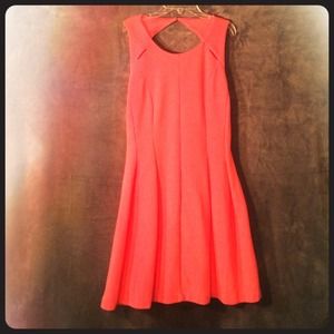Beautiful Coral Dress - Elle