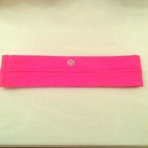 Never worn before pink lululemon headband