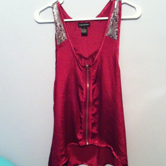 Gorgeous Magenta Flowey Tank