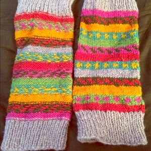 Leg warmers!