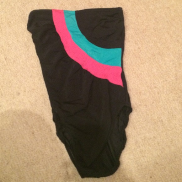 Vintage strapless one piece swimsuit - Picture 1 of 1