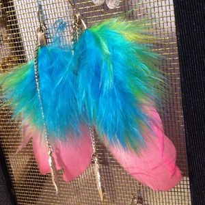 Fun Feather Earrings
