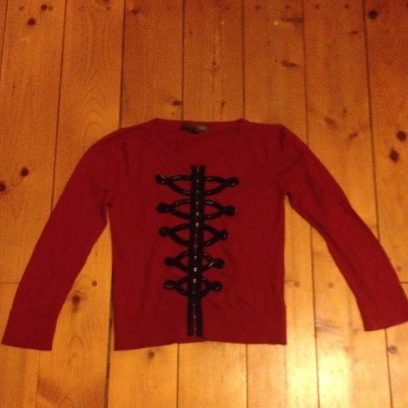 Red sweater