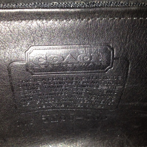 ❌SOLD ON EBAY❌Coach Vintage Blk Leather Fanny Pack - Picture 3 of 3