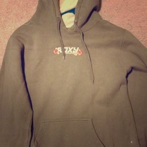 Roxy brown surfing sweatshirt