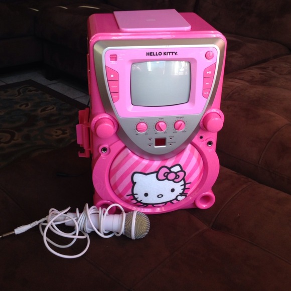 Hello kitty karoke machine