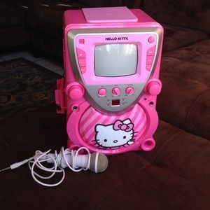 Hello kitty karoke machine